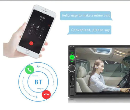 7-Inch Car MP5 Player with Bluetooth Touch Screen