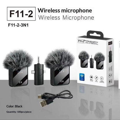 Mini Wireless Lavalier Microphone
