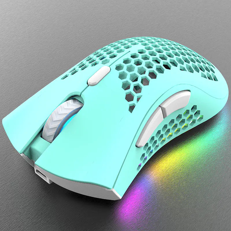 BM600 Wireless Gaming Mouse with Rechargeable Lighting