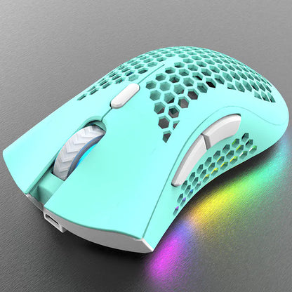 BM600 Wireless Gaming Mouse with Rechargeable Lighting