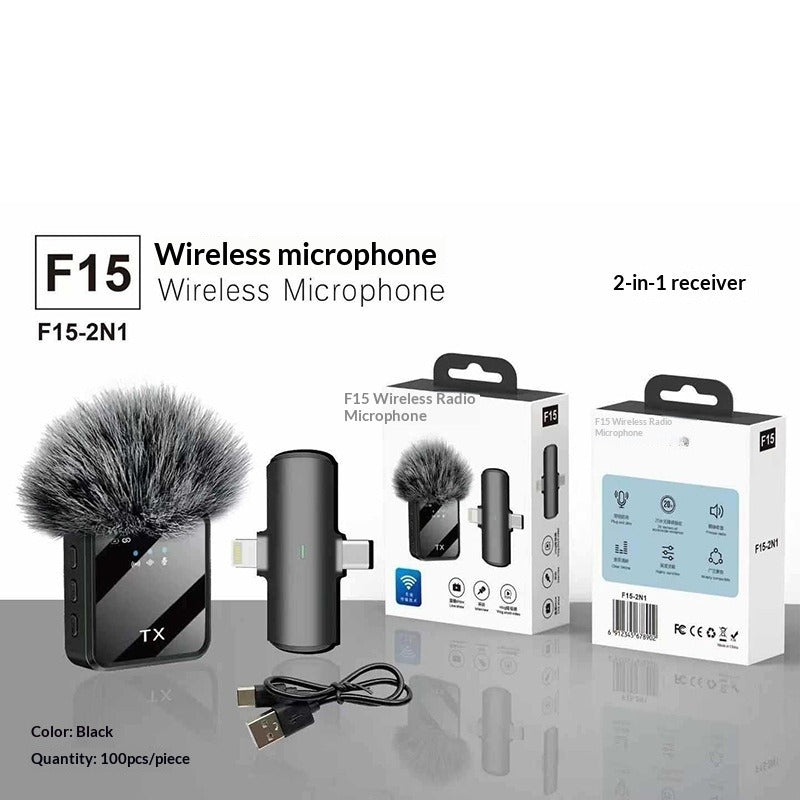 Mini Wireless Lavalier Microphone