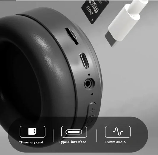 Foldable Headworn Bluetooth Earphones