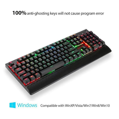 Redragon K557 RGB Mechanical Gaming Keyboard 104 Keys