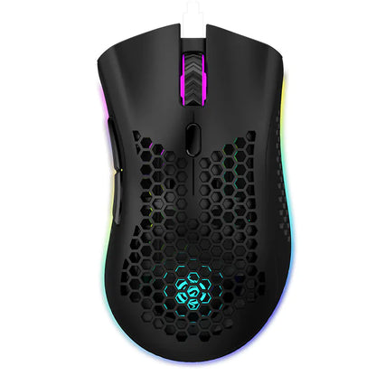 BM600 Wireless Gaming Mouse with Rechargeable Lighting