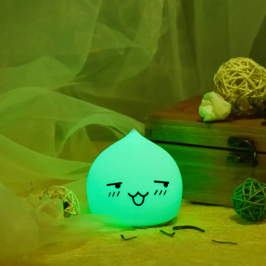 Colorful Bunny Night Light - Cute Table Lamp Gift