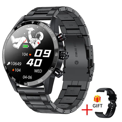 LIGE Bluetooth Smart Watch for Men with Health Monitor