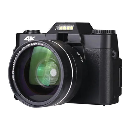 4K HD Semi-Digital SLR Camera with 16x Wide-Angle Lens