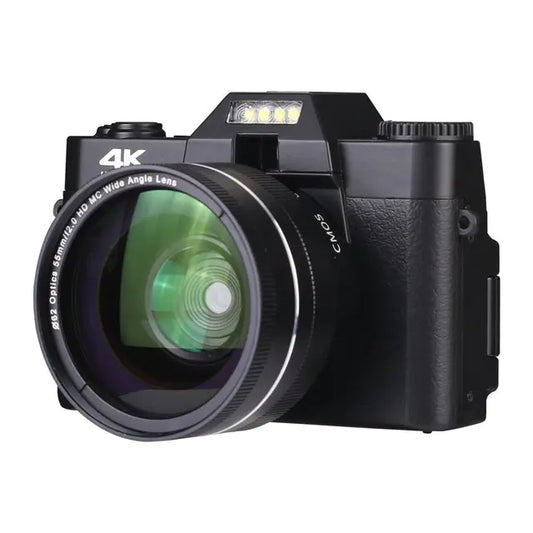 4K HD Semi-Digital SLR Camera with 16x Wide-Angle Lens