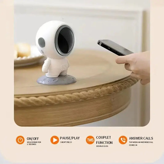 Spaceman Retro Wireless BT Speaker with Subwoofer