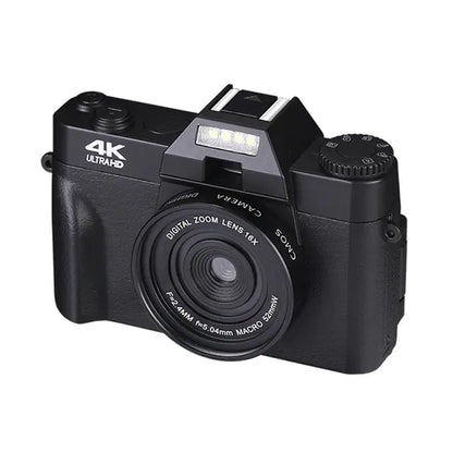 4K HD Semi-Digital SLR Camera with 16x Wide-Angle Lens