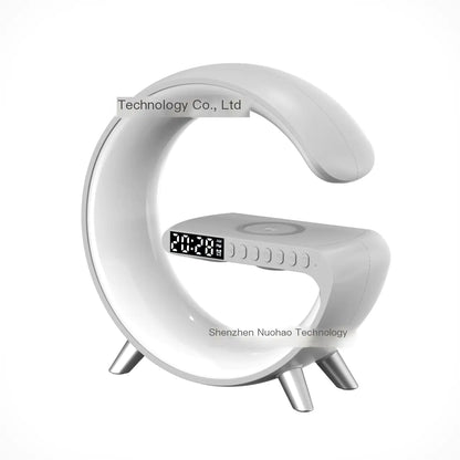 Wireless Bluetooth Speaker with Ambient Light and Clock