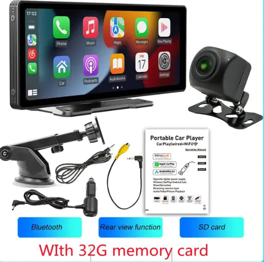 Car MP5 Player with Wireless CarPlay